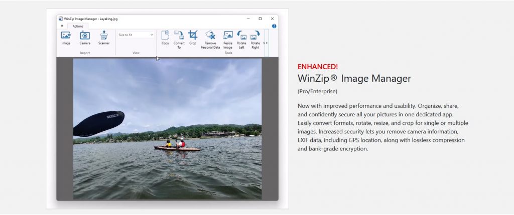WinZip Image Manager