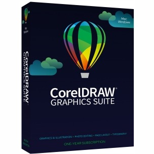 CorelDraw 1 Year License