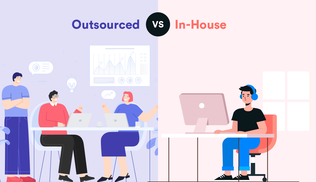 5 Major Benefits of Outsourced vs. Inhouse IT Support