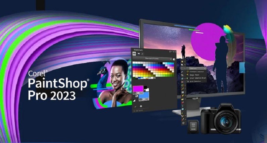 Corel PaintShop Pro version 2023: All-In-One Photo Editor & Graphic Design Software