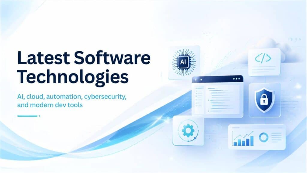 Top Latest Technologies in the Software Industry